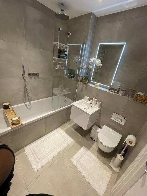 Stylish And Cosy 2 Bedroom Flat In Кройдон Екстериор снимка